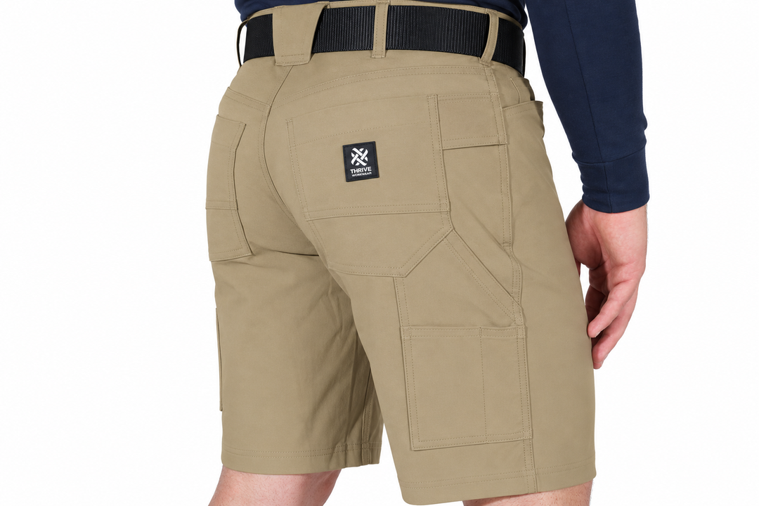 053 DILLON Utility Work Shorts - Tumbleweed