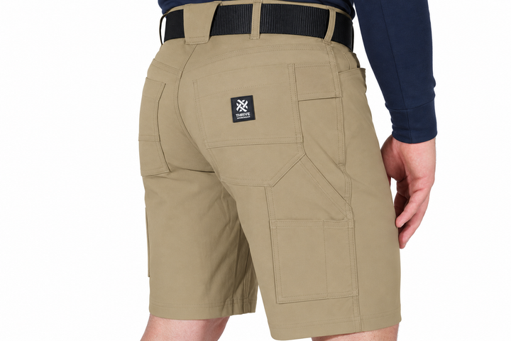 053 DILLON Utility Work Shorts - Tumbleweed