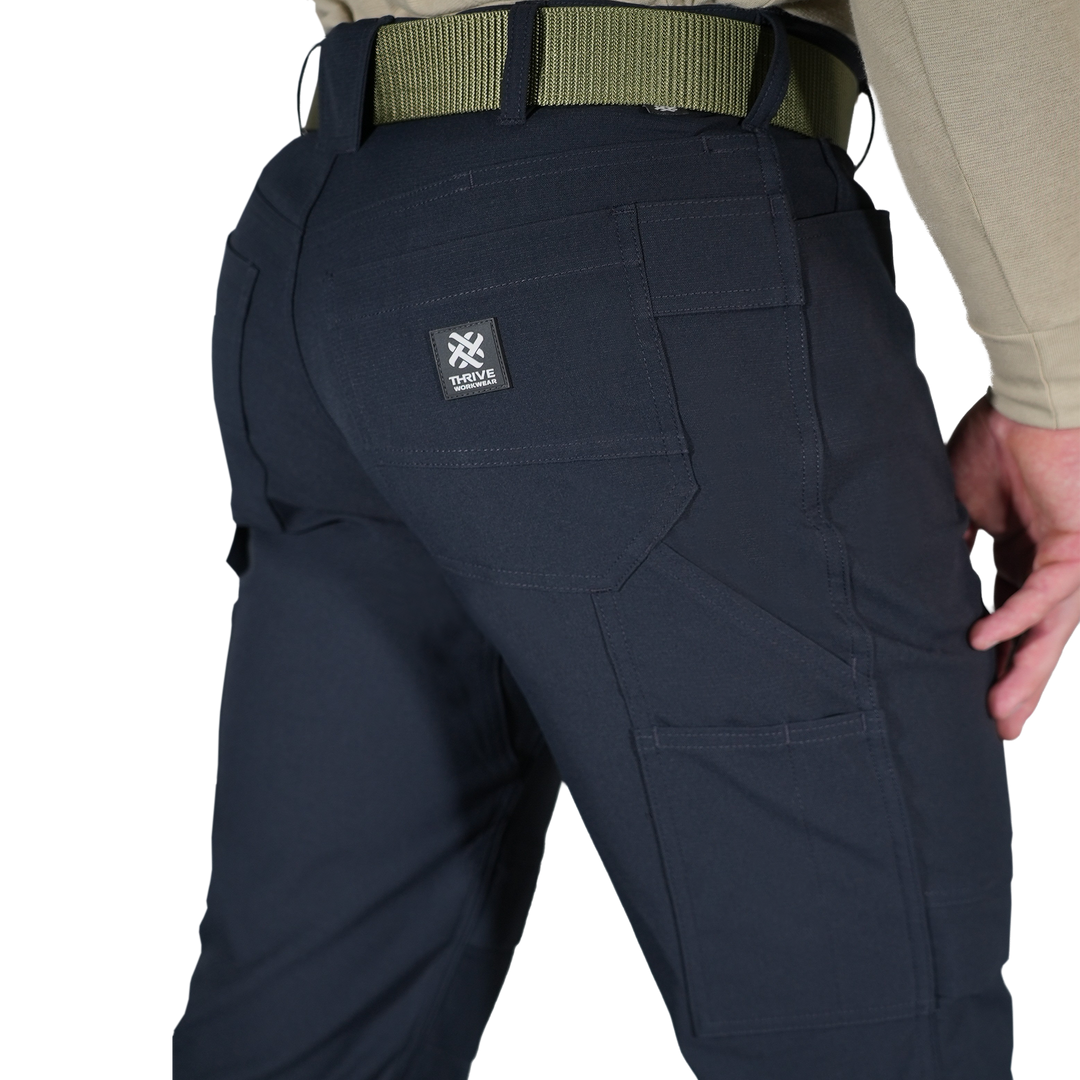 Style 053 DILLON-PRO Utility Knee Pad Work Pants - Compatible with SQUISH® Knee Pad Inserts (Not Included) - Nordic Navy - Thrive Workwear