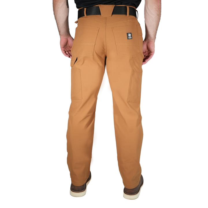 Style 053 DILLON-PRO Utility Knee Pad Work Pants - Compatible with SQUISH® Knee Pad Inserts (Not Included) - Rust - Thrive Workwear
