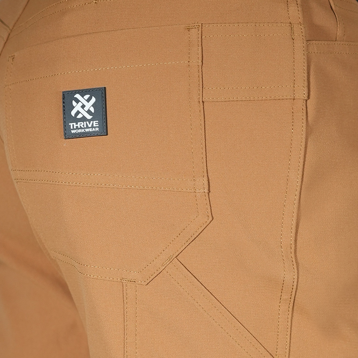 Style 053 DILLON-PRO Utility Knee Pad Work Pants - Compatible with SQUISH® Knee Pad Inserts (Not Included) - Rust - Thrive Workwear