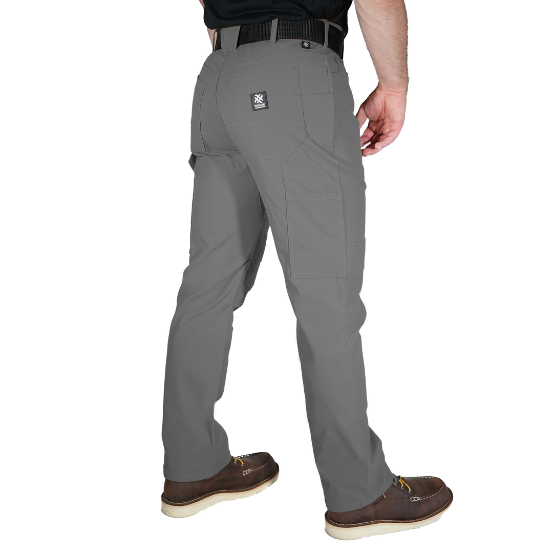 Style 053 DILLON-PRO Utility Knee Pad Work Pants - Compatible with SQUISH® Knee Pad Inserts (Not Included) - Slate - Thrive Workwear