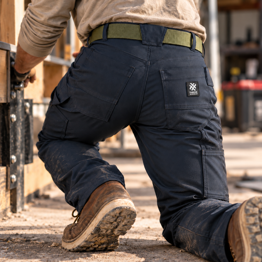053 DILLON-PRO Utility Kneepad Work Pants - Nordic Navy