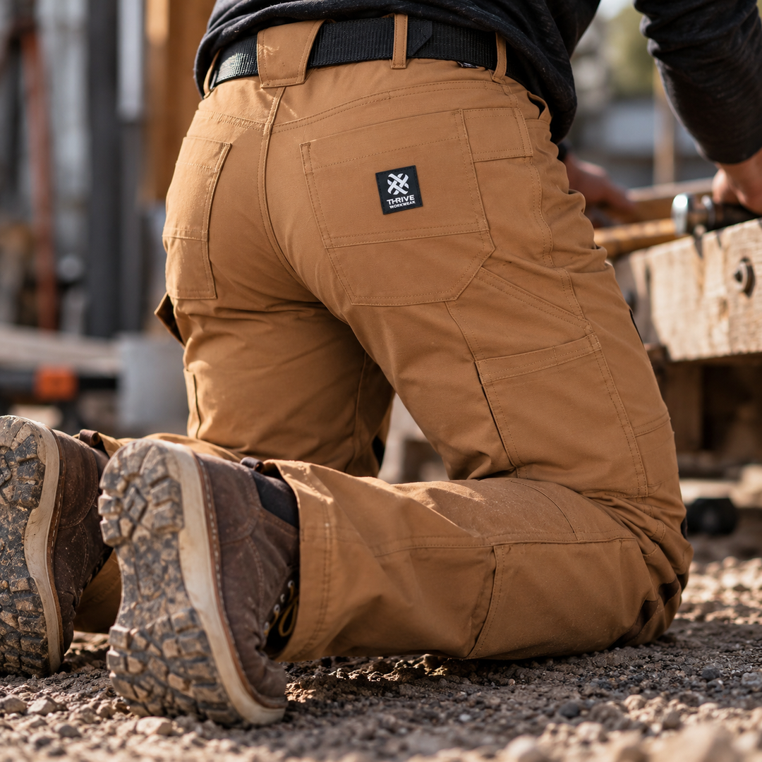 053 DILLON-PRO Utility Kneepad Work Pants - Rust