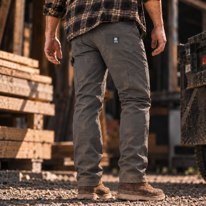 053 DILLON-CORE  Utility Work Pants - Slate