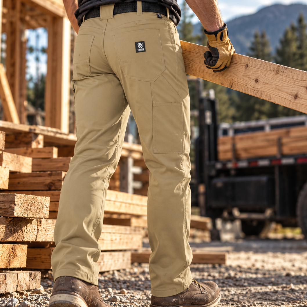 053 DILLON-CORE  Utility Work Pants - Tumbleweed