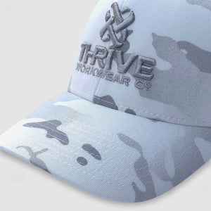 NEW! Thrive Workwear RAMBLER Multicam Trucker Hat - Thrive Workwear