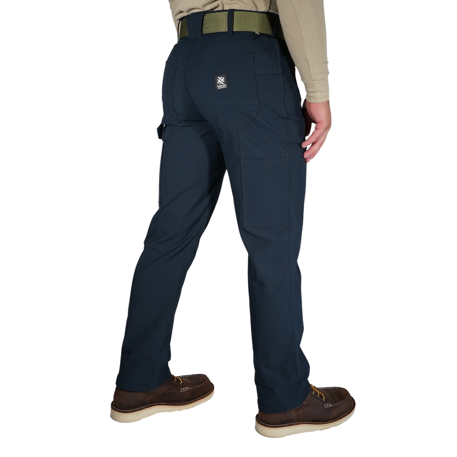 Men's Navy Combat Cargo Tactical Work Trousers Wild 8 Pocket Casual Army  Military Pant -