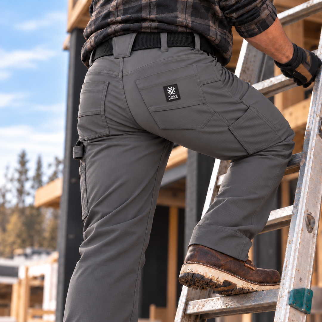 053 DILLON-PRO Utility Kneepad Work Pants - Slate
