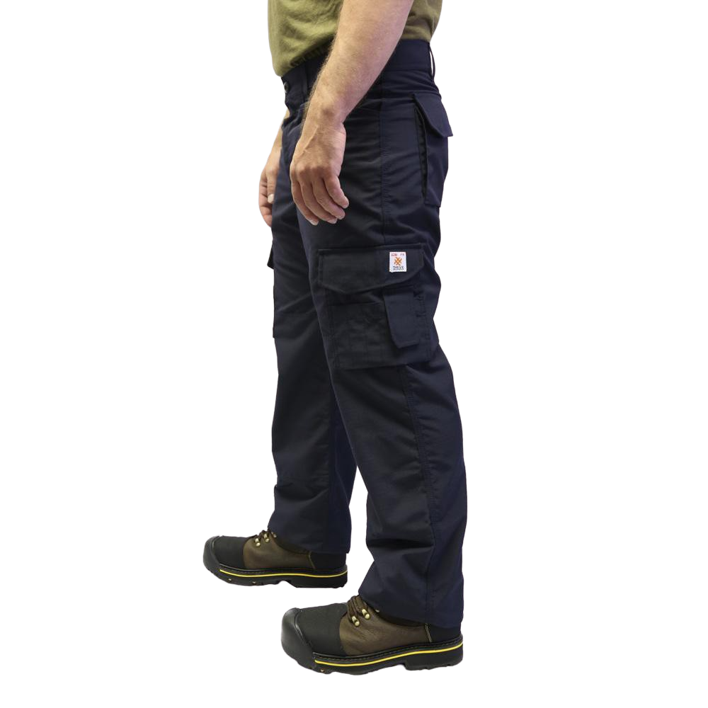 Flame Resistant Mens Cargo Work Pants Flame Resistant Rip-Stop
